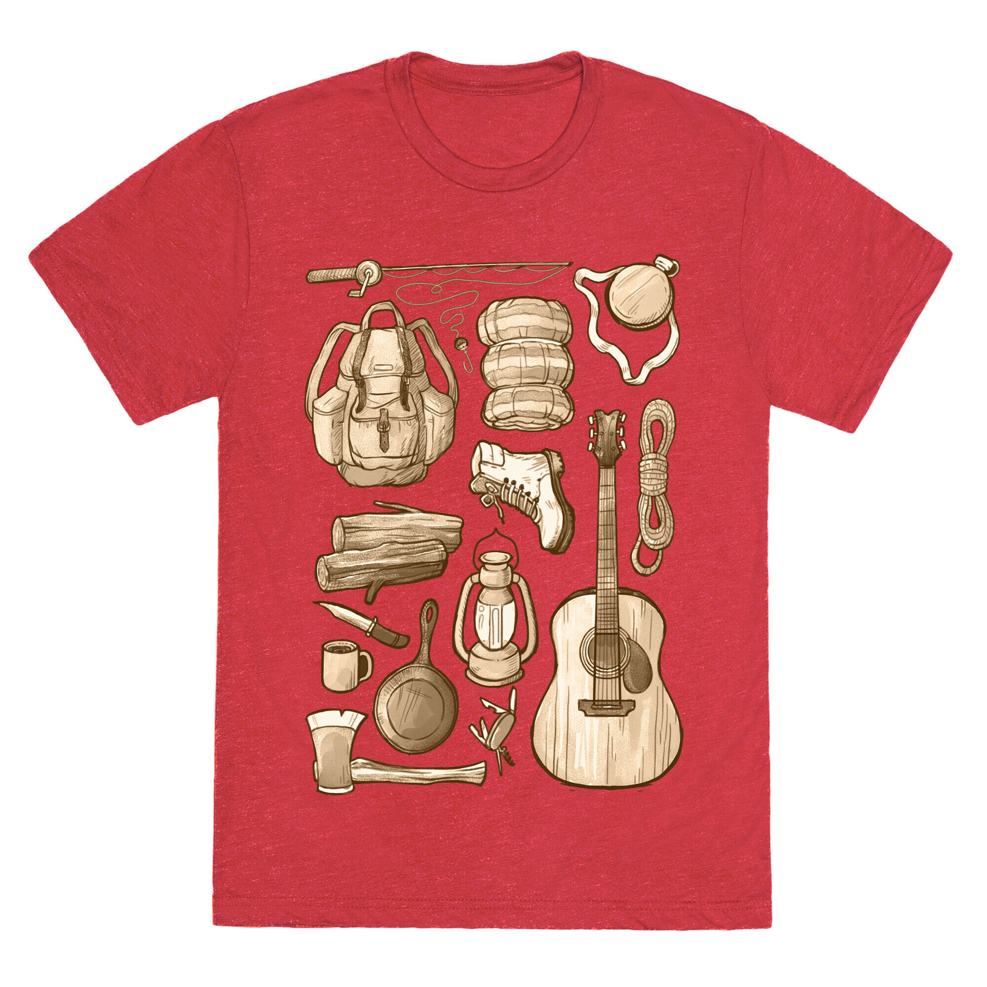 Camping Gear Unisex Triblend Tee